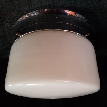 Vintage Single Bulb Flush Mount Ceiling Light H5 x D6.625