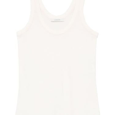 Lemaire Women Ribbed Cotton Tank Top