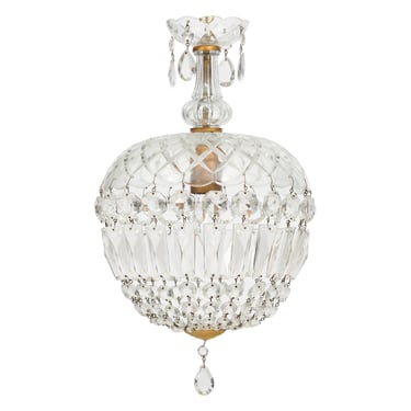 Baccarat Antique French Pendant