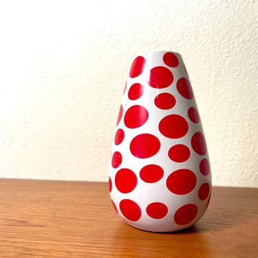 Kusama Style Polka Dot Vase 