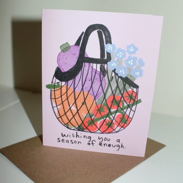 Season of Enough Card