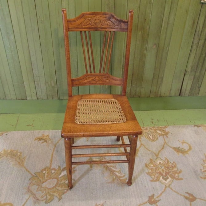 Pressed Back Spindle Chair