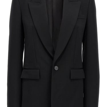 Saint Laurent Women Single-Breasted Wool Blazer