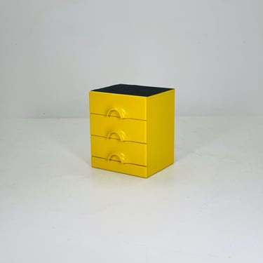 Space age  Quadro Chest of Drawers by Jürgen Lange for Schönbuch – Iconic Mid-Century Modern Storage ,1970s 