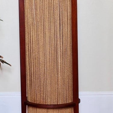 IB Fabiensen for Fog Morup Amazing Large Danish Teak Lamp Mid Century Modern 