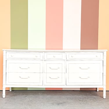 Thomasville Faux Bamboo Dresser