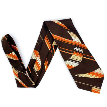 Vintage 1970s Don Loper Tie, Groovy 4