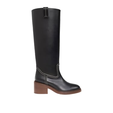 Chloe Evening Leather Boots Women