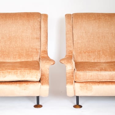Marco Zanuso Regent Lounge Chairs for Arflex