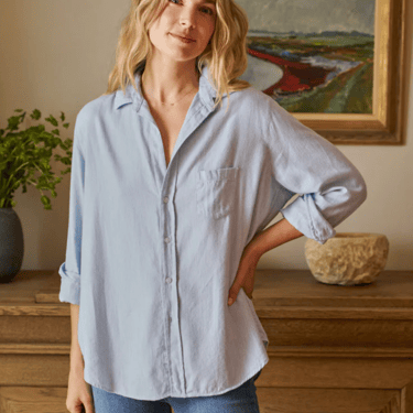 Frank & Eileen | Eileen Relaxed Button Up | Italian Cashmere Touch