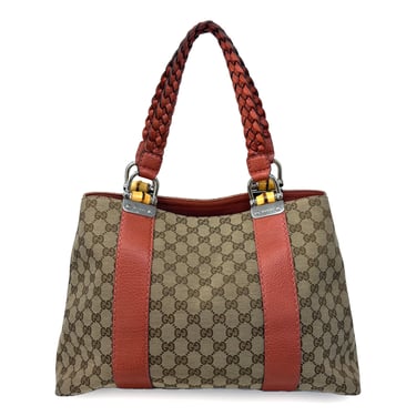 Gucci GG Bamboo Bar Tote