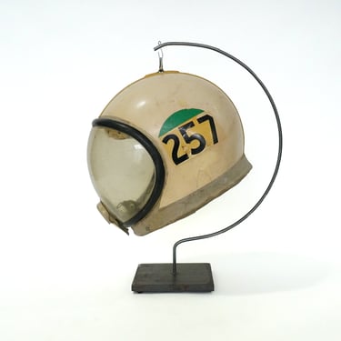 Early NASA SCAPE Helmet C.1966 from KSC Kennedy Space Center Marked and Numbered