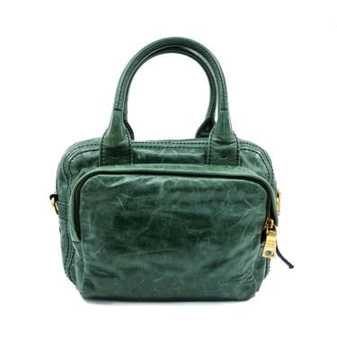 Prada Green Vitello Handbag