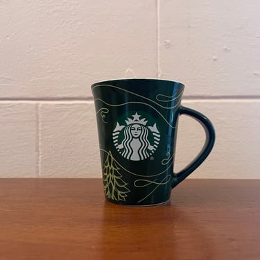 Starbucks Holiday Mug With Iconic Mermaid Logo - 11 Oz Starbucks Mug 