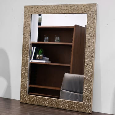 Gold Rectangular Mirror