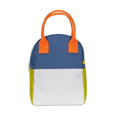 Zipper Lunch - Two Tone Citrus Sky