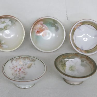 RS Germany Floral Small Mini Bowls Set of Five 3929B