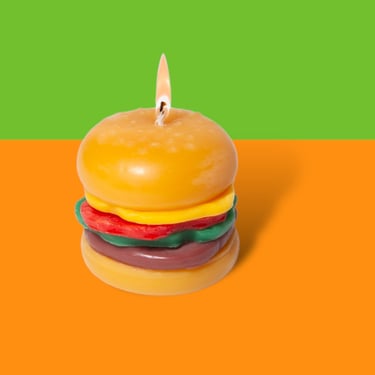 Mini Hamburger Candle