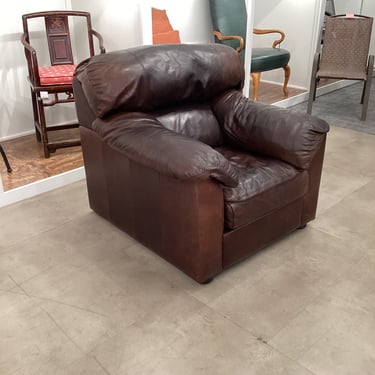 Genuine Leather Armchair