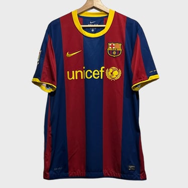 2010/11 FC Barcelona Home Jersey L