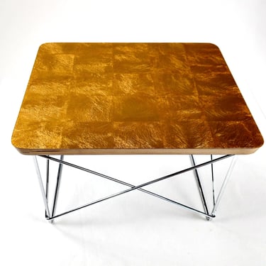 Eames Gold Leaf LTR Side Table 