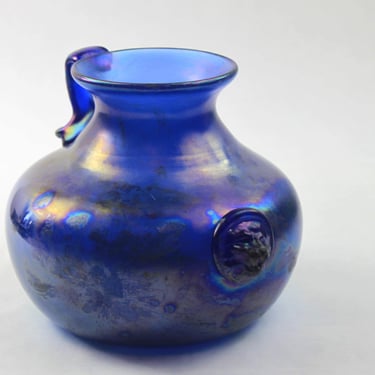 1960s A Scavo Seguso Murano Vetri d'Arte Glass Jug Vase Vessel 