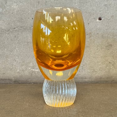 Italian Hand Blown Art Glass Vase