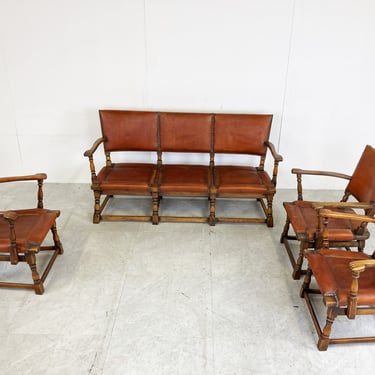 1940s sofa set by Theo Ruth for Artifort - antique sofas - antique benches - antique armchairs - artifort armchairs - artifort sofas 
