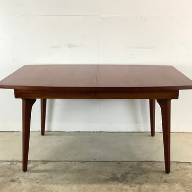 Mid-Century Dining Table W/Leaves by R-Way Furniture 