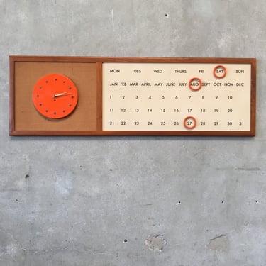 Peter Pepper Products Inc. Clock Calendar