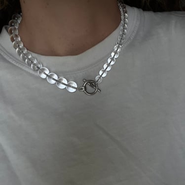 gemini necklace | clear