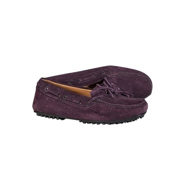 Car Shoe - Plum Purple Suede Loafer Sz 7.5