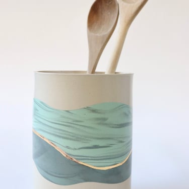 OLA Vase/Crock(s) no.050 marbled color-way