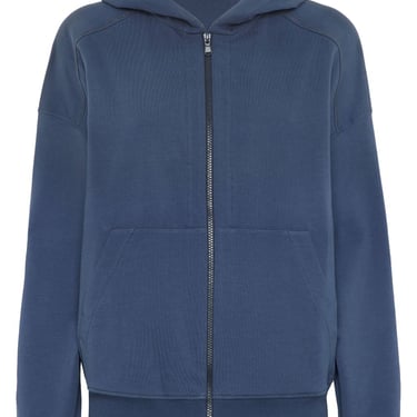 Brunello Cucinelli Women Cotton Zipped Hoodie