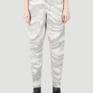 4 Moncler Hyke Women Graphic Tapered Track Pants