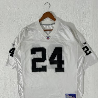 Vintage Reebok Charles Woodson Oakland Raiders Jersey Size XL