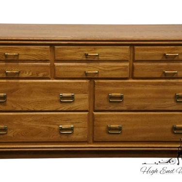 KINCAID FURNITURE Solid Oak Contemporary Rustic Farmhouse Style 62