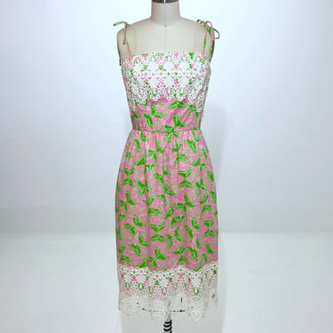 Vintage Lilly Pulitzer Butterfly Dress