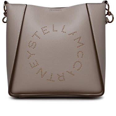 Stella Mccartney Donna Beige Faux Leather Bag