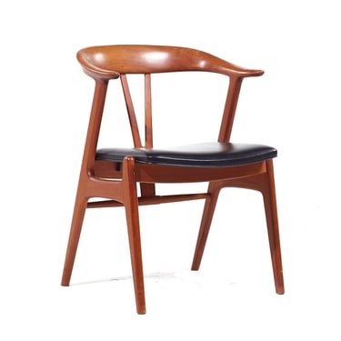 Arne Hovmand Olsen Style Mid Century Danish Teak Chair - mcm 