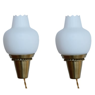 #1591 Pair of Sconces by Hans Bergstrom