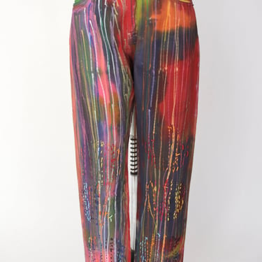 Creative Growth Lisa Lipton x 6397 Hand Painted Pants*