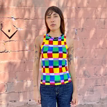 Racerback Tank Candy Weave