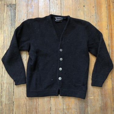 1960s Wool Cardigan Small Medium 