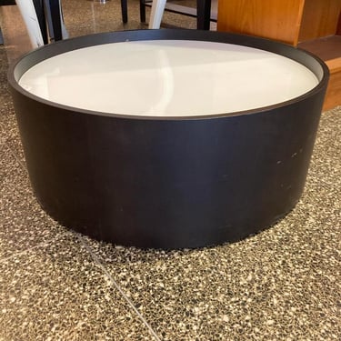 Round low coffee table 31.5” x 12” Call 202-232-8171 to purchase