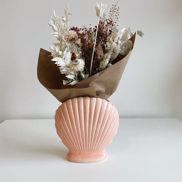 Ceramic Shell vase