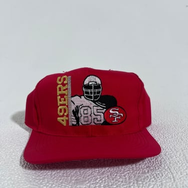 Vintage San Francisco 49ers #85 Player Snapback Hat