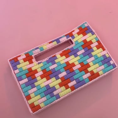 Handmade by Joann — Crochet Handbag — The Puzzle Clutch 