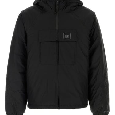 C.P. Company Men Black Nylon Padded Jacket