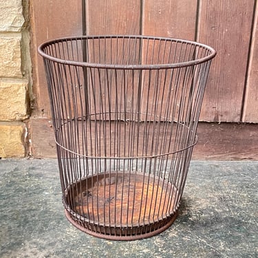True Vintage Celestial Waste Basket Trash Can Sun Moon Stars